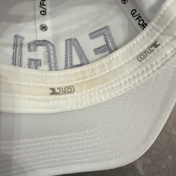 G/FORE White Stone Eagle Golf Hat – Adjustable Snapback - Picture 9 of 10